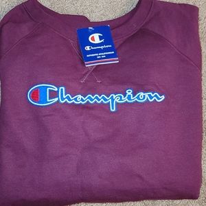 New with tags women's champion sweat shirt size L